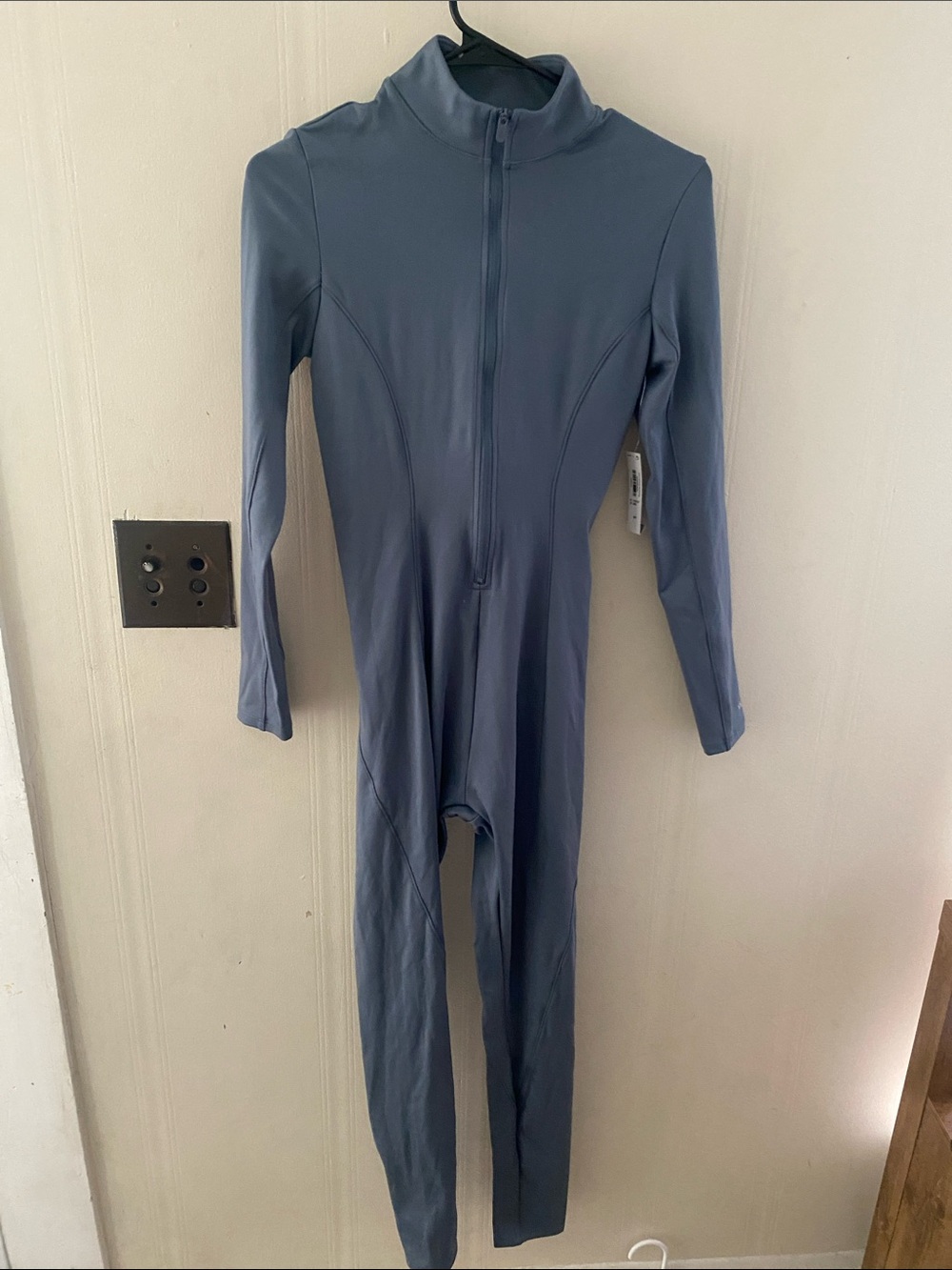 Victoria's Secret Slate Blue Kids One-Piece Zippered Bodysuit